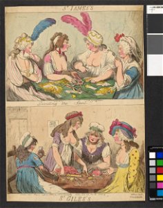 Dividing the spoil!! St James's. St Giles's (BM 1868,0808.6533 1)