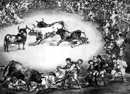 Diversión de España (Goya). Free illustration for personal and commercial use.