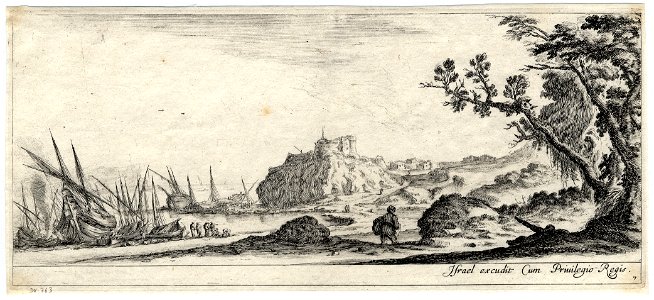 Divers paysages - Les barques sur le bord de la mer FIE DEL 763a