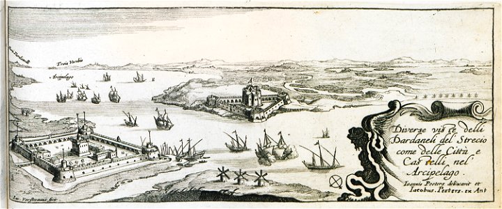 Diverse viste delli Dardaneli - Peeters Jacob - 1686