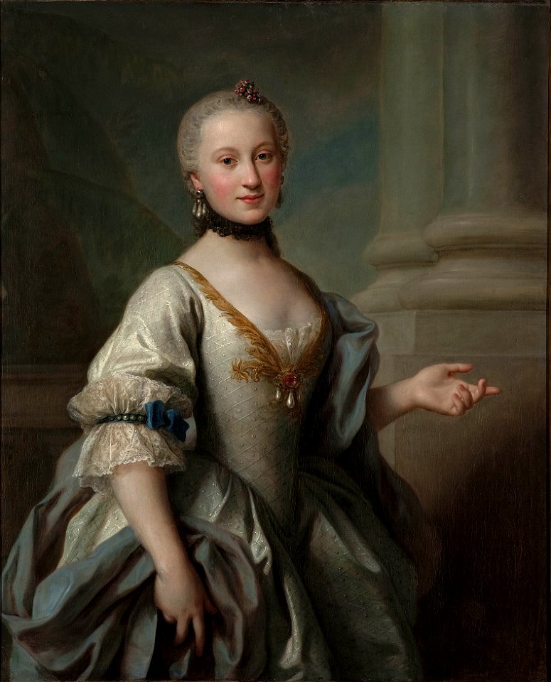 Portret Marii Amalii Fryderyki z Brühlów Mniszchowej