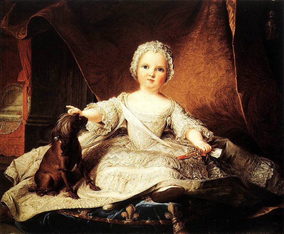 Jean-Marc Nattier - Portrait of Madame Maria Zeffirina - WGA16465