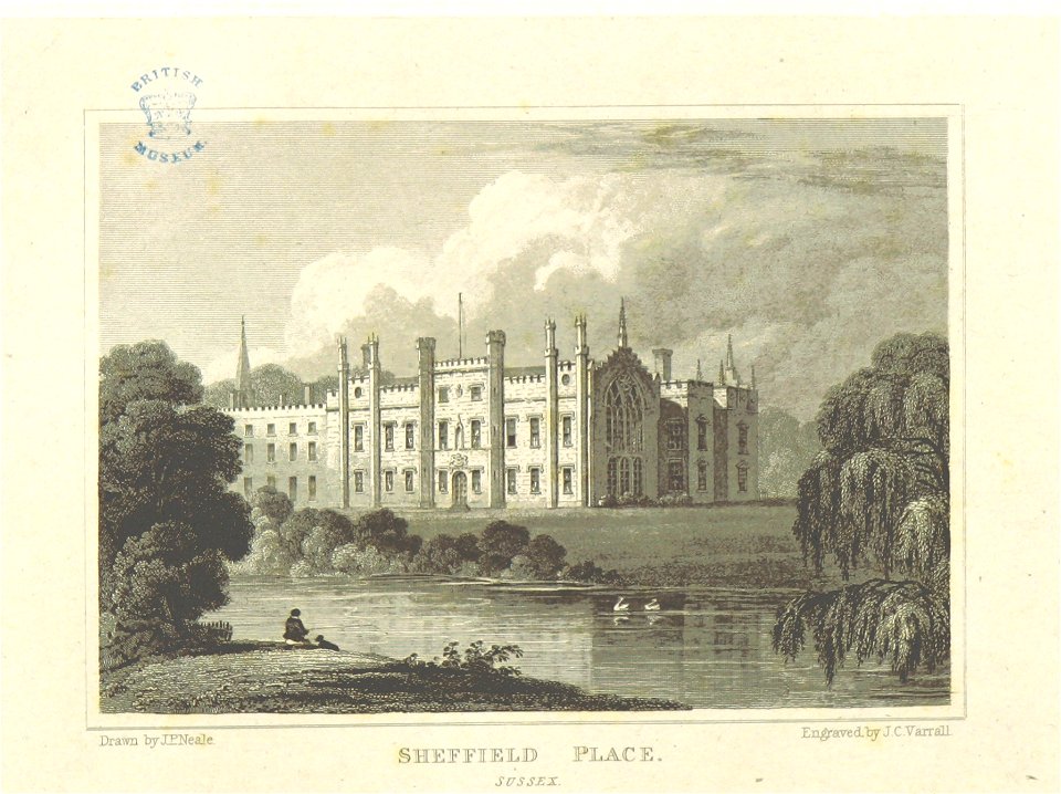 Neale(1818) p4.208 - Sheffield Place, Sussex