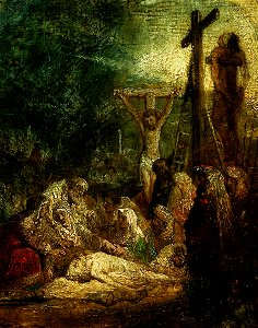 Bonington Descent from the Cross
