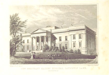 MA(1829) p.124 - New Merchant Maiden Hospital, Lauriston Lane, Edinburgh - Thomas Hosmer Shepherd