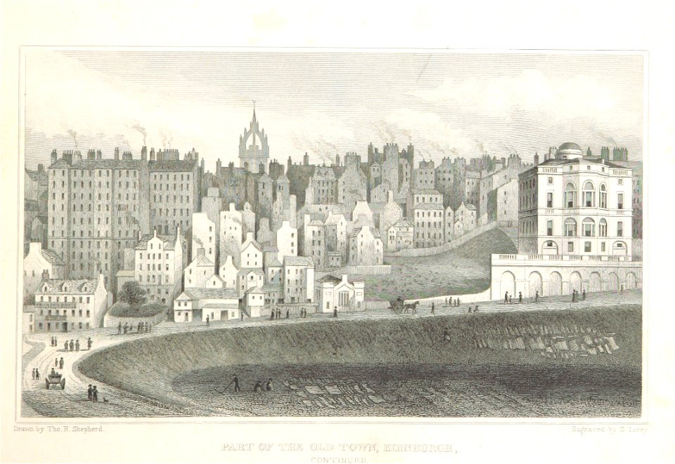 MA(1829) p.059 - Part of the Old Town, Edinburgh, continued - Thomas Hosmer Shepherd