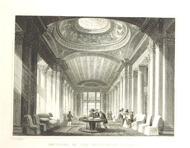 MA(1829) p.195 - Interior of the Advocate's Library - Thomas Hosmer Shepherd
