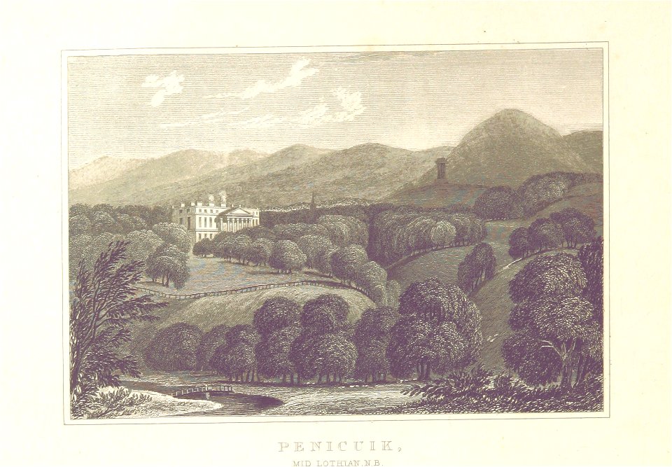 MA(1829) p.204 - Penicuik, Mid Lothian - John Preston Neale