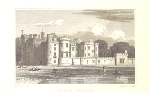 MA(1829) p.244 - Dunse Castle (2) - John Preston Neale