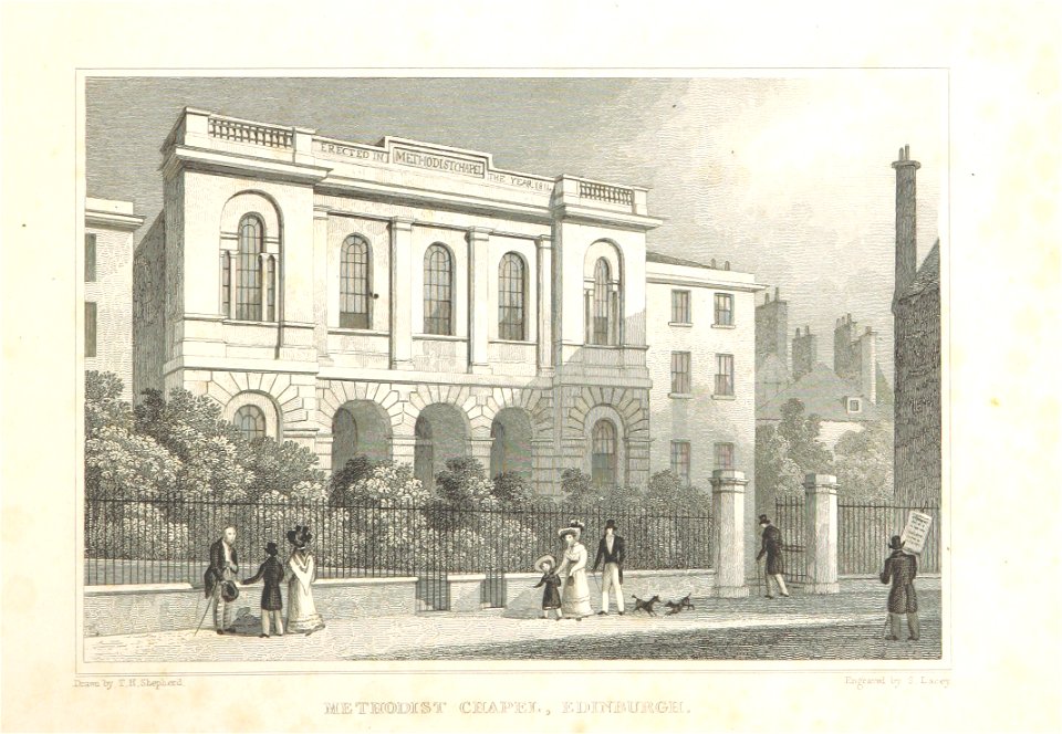 MA(1829) p.171 - Methodist Chapel, Edinburgh - Thomas Hosmer Shepherd