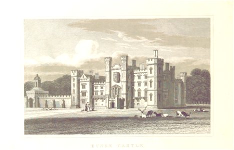 MA(1829) p.244 - Dunse Castle - John Preston Neale