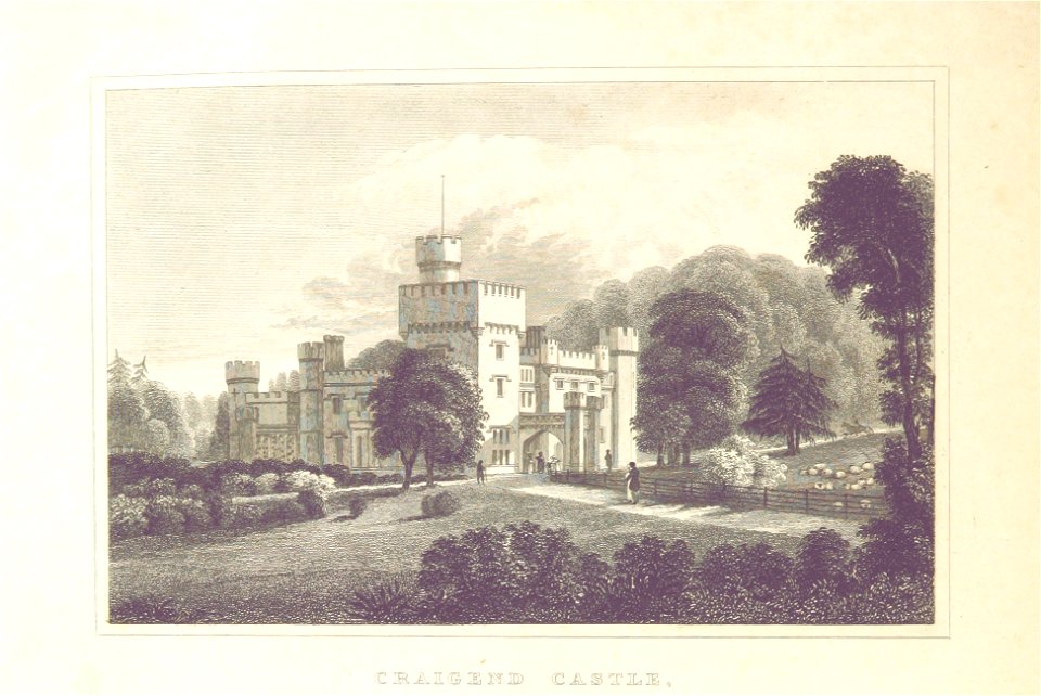 MA(1829) p.324 - Craigend Castle - John Preston Neale