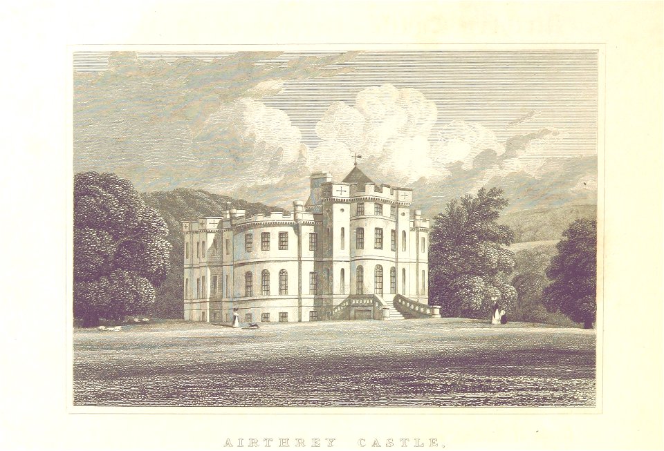 MA(1829) p.308 - Airthrey Castle - John Preston Neale