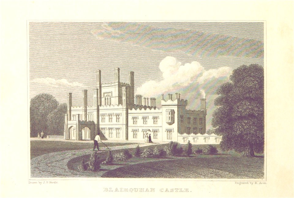 MA(1829) p.336 - Blairquhan Castle - John Preston Neale