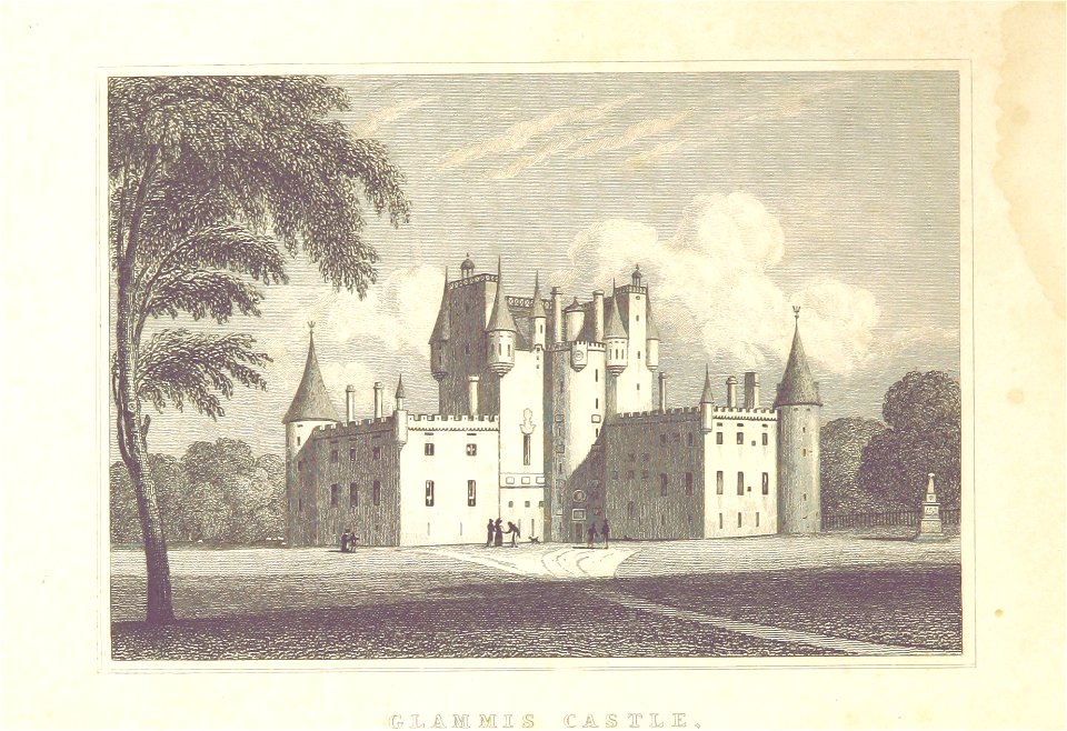 MA(1829) p.364 - Glamis Castle - John Preston Neale