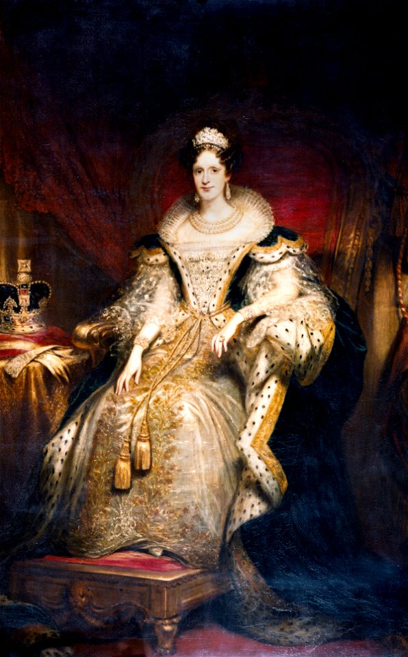 Beechey, attributed to - Queen Adelaide - Parliamentary Art Collection
