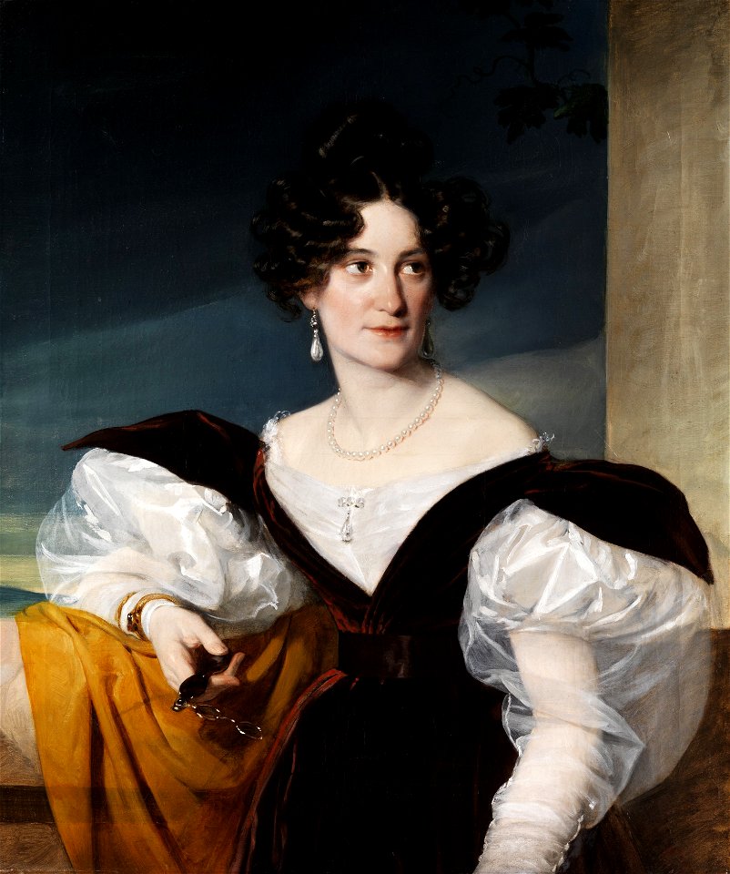 Dame mit Lorgnon