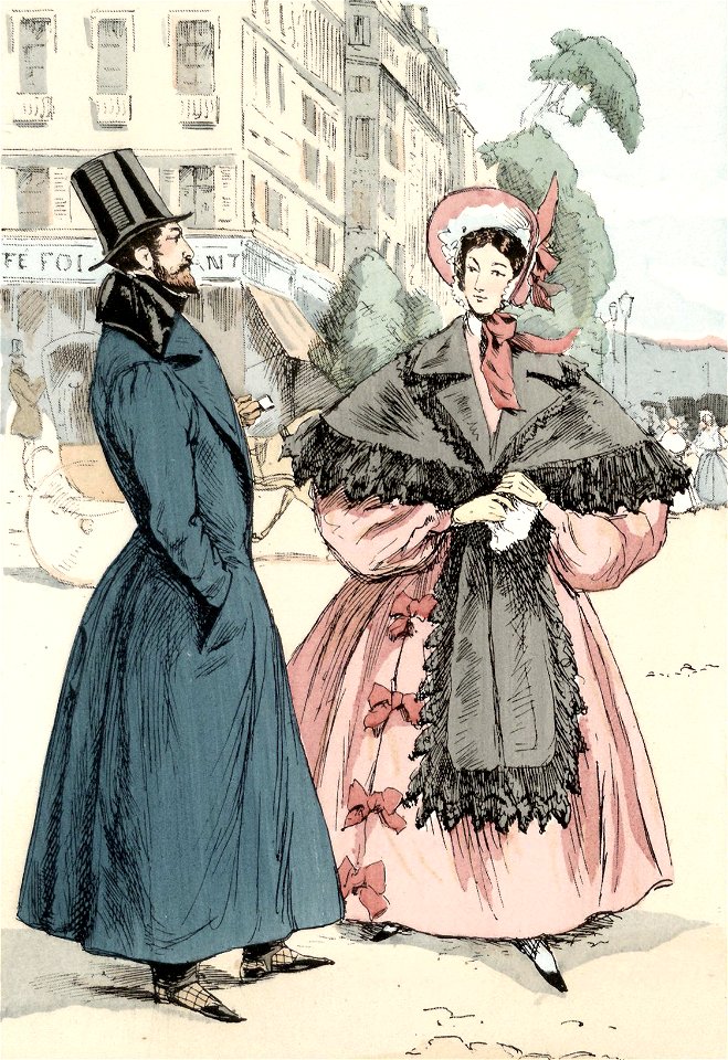 A Corner on the Boulevard des Italiens, 1833