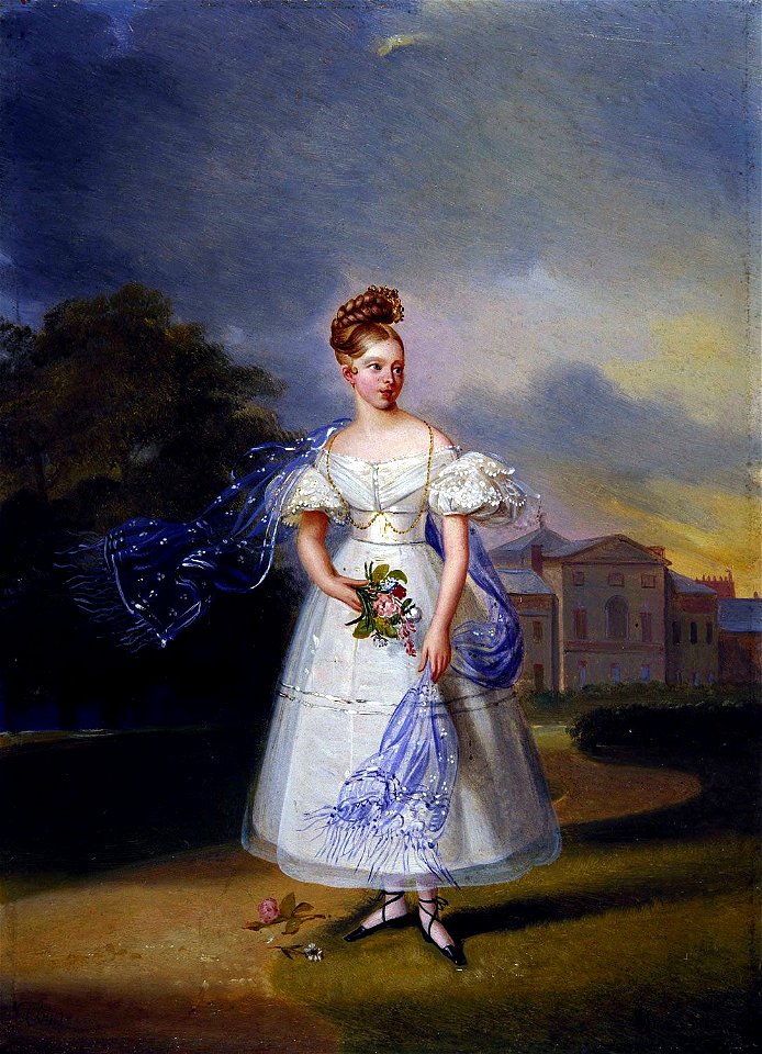 Queen Victoria when a girl 1832
