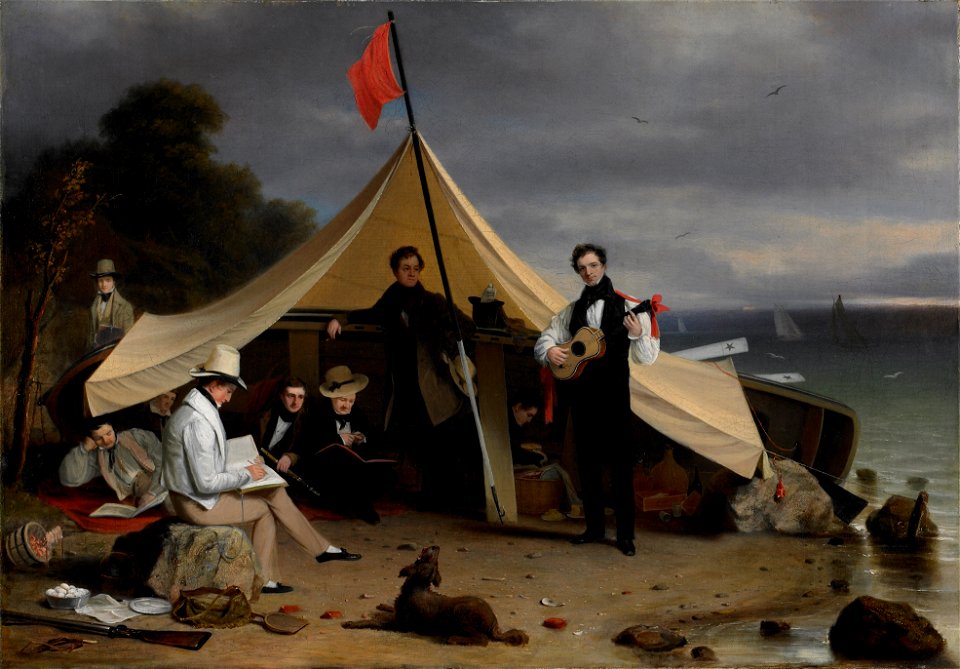 1833, Weir, Robert Walter, The Greenwich Boat Club