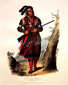 1833 Catlin Tuko-See-Mathla, Seminole Chief anagoria