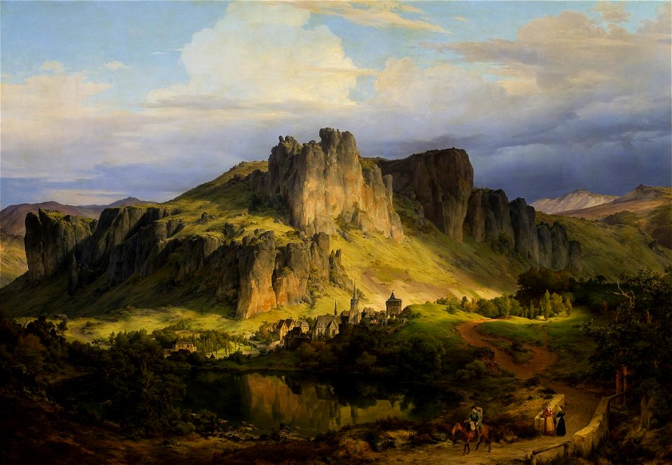 Lessing Landscape in the Eifel Mountains