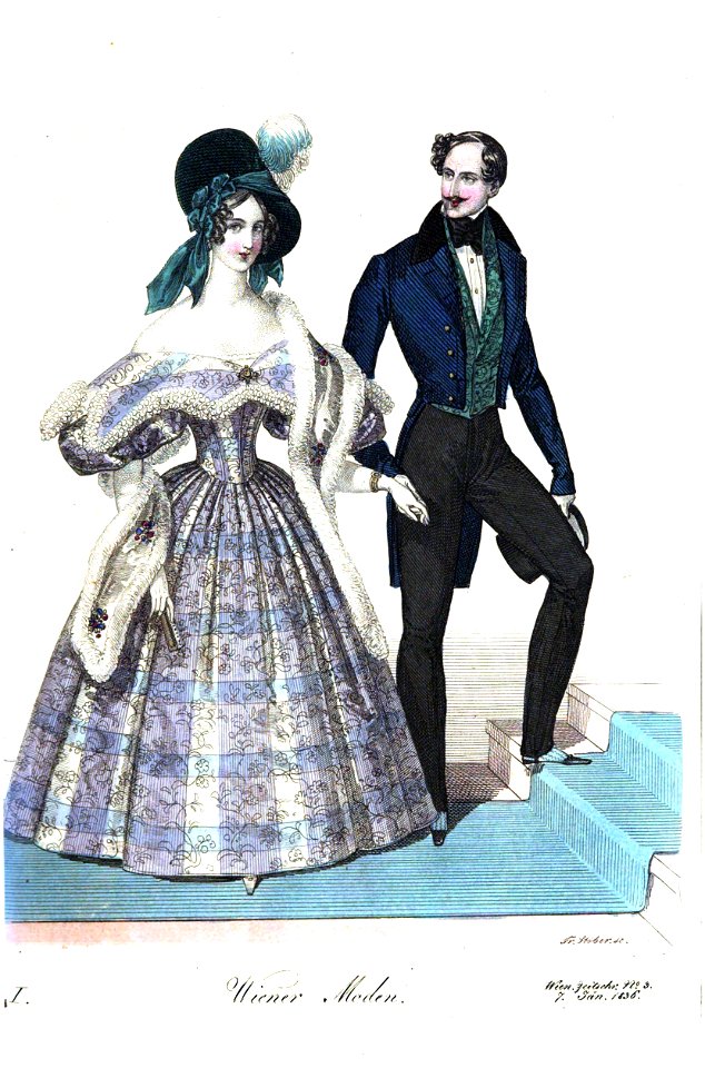 Viennese fashion, 1836-1