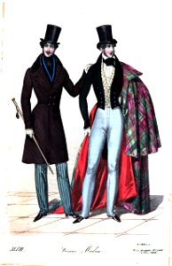 Viennese fashion, 1836-48