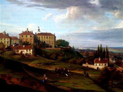 Zaleski Kazimierz Palace in Warsaw (detail)