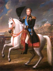Charles XIV of Sweden painted by Fredric Westin