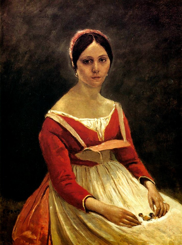 Corot, Jean-Baptiste Camille - Madame Legois - 1838