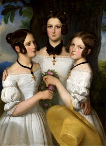 Nejebse Portrait of three girls