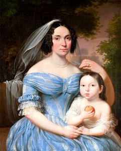 Marcin Jabłoński - Julia Gérard de Festenburg z córką Karoliną