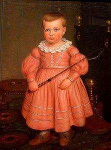 American School, Young Boy with Whip, ca. 1840