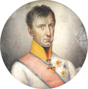 Porträtminiatur Leopold II von Toskana