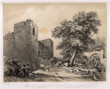 1842, España artística y monumental, vistas y descripción de los sitios y monumentos más notables de españa, vol. 1, Ruinas del palacio llamado de Galiana