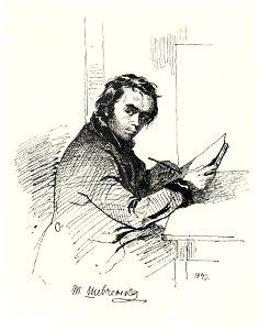 1843 - Taras Shevchenko - Avtoportret