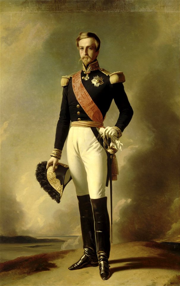 1843 painting of Prince Henri of Orléans, Duke of Aumale (Winterhalter)