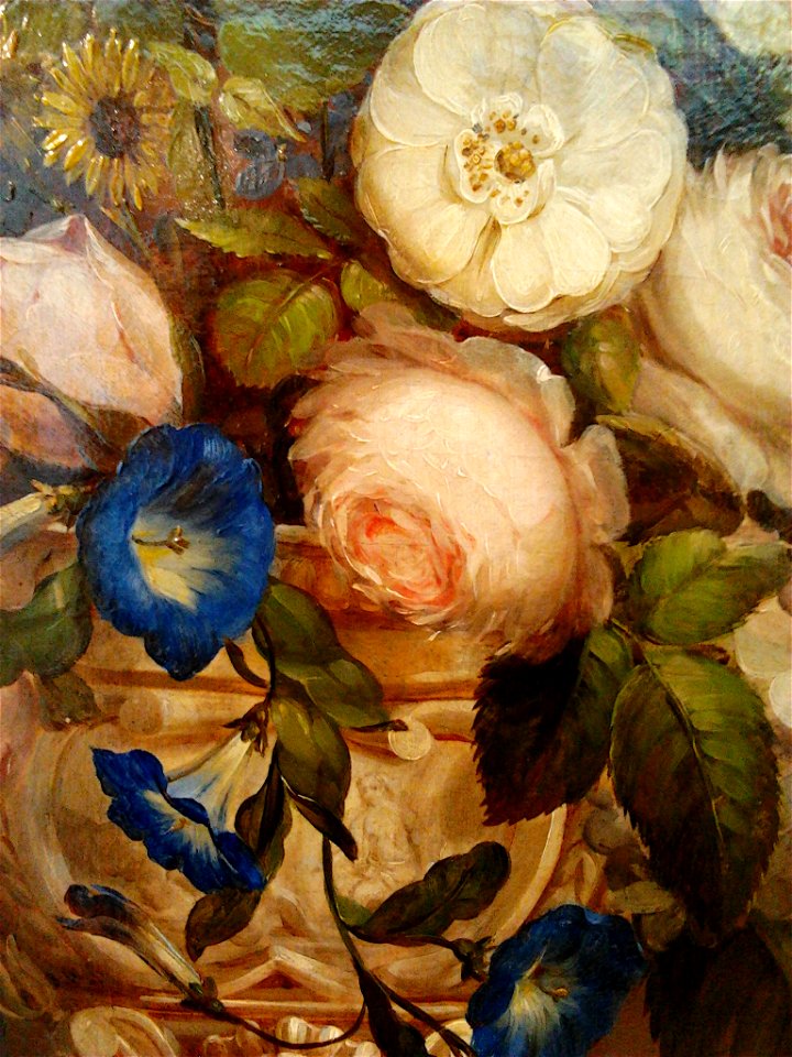 Kolasiński Flowers in a vase (detail)