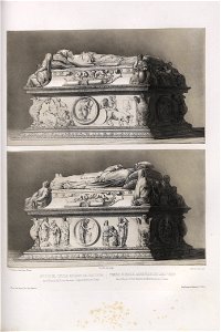 1842, España artística y monumental, vistas y descripción de los sitios y monumentos más notables de españa, vol. 1, Sepulcro del cardenal Tavera