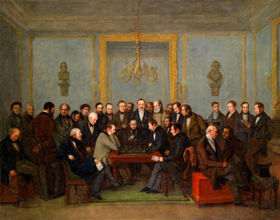 Jean Henri Marlet Das berühmte Schachspiel zwischen Howard Staunton und Pierre Charles Fourrier Saint-Amant 1843