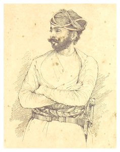 ORIENTAL HEADS p013 Eusuph khan, Native of Hydrabadh