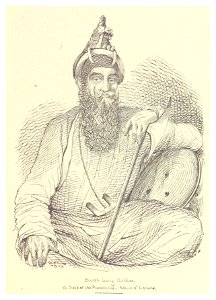 ORIENTAL HEADS p025 Boodhi Singh Ghalee, A Sheikh of the Priesthood, Native of Lahore