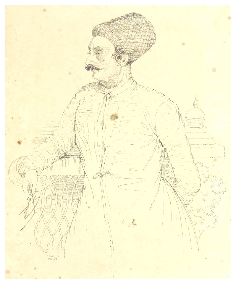ORIENTAL HEADS p031 Rustomjee Cowasjee, Parsee, Merchant of Bombay