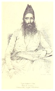 ORIENTAL HEADS p041 Syud Kiramut Ullee. Native of Jampore, Mootuwellee