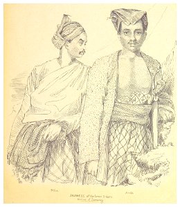 ORIENTAL HEADS p065 Javanese of the lower orders