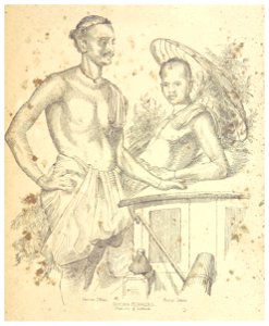 ORIENTAL HEADS p071 Ooriah Bearers, Natives of Cuttack