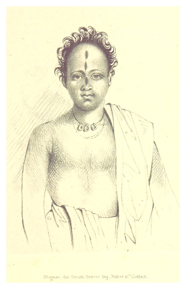 ORIENTAL HEADS p015 Bhugwan, Native of Cuttack