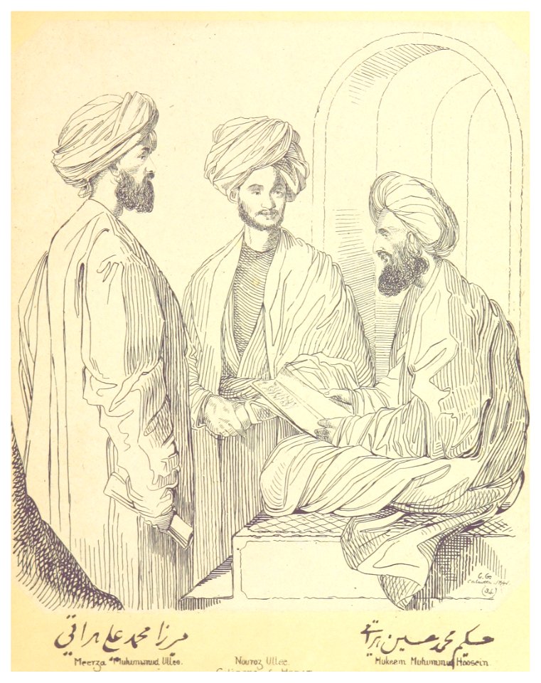 ORIENTAL HEADS p069 Citizens of Herat - Nouroz Ullee ect.