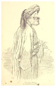 ORIENTAL HEADS p077 Salé Ezra Yashooa, an Israelite merchant of Bagdad